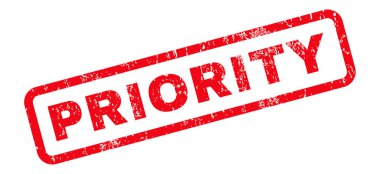 öncelik lastik damgası