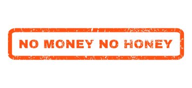 Hiç para yok tatlım lastik damga