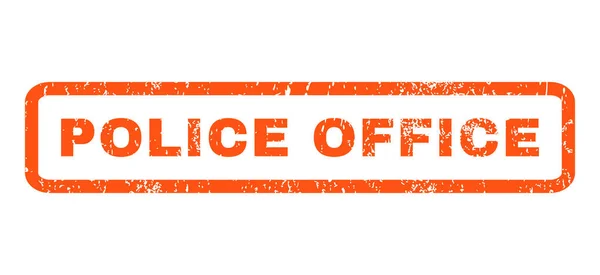 Polisen Office gummistämpel — Stock vektor