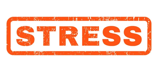 Stress caoutchouc Timbre — Image vectorielle