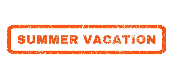 Stempel na letnie wakacje — Wektor stockowy