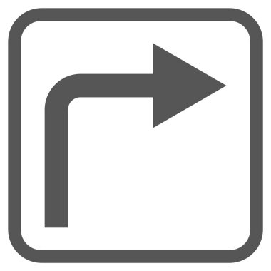 Doğru vektör simge bir çerçevede açmak