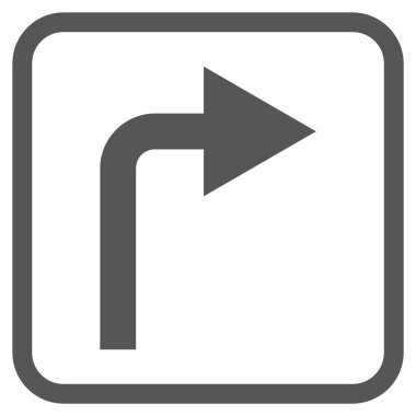 Doğru vektör simge bir çerçevede açmak