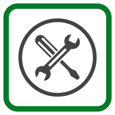 Vektör simgesi bir çerçeve içinde ayarlama