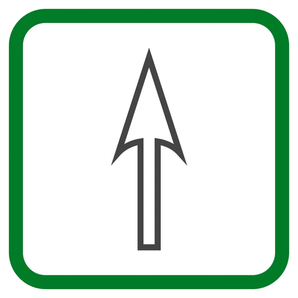 Векторная икона "Резкая стрела" — стоковый вектор
