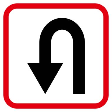 Geri vektör simge bir çerçevede açmak