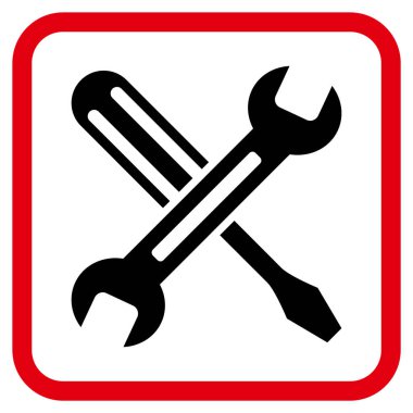 Vektör simgesi bir çerçeve içinde ayarlama