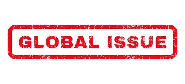 Sello de goma GLOBAL ISSUE — Vector de stock