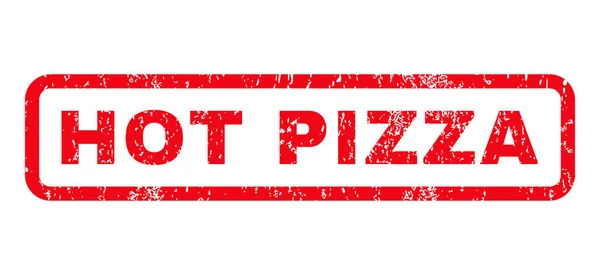 Hot Pizza pieczątka — Wektor stockowy