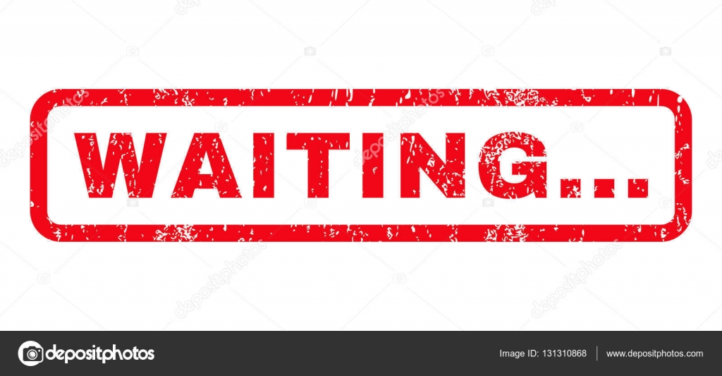 Waiting... Rubber Stamp — Stock Vector © anastasyastocks.gmail.com