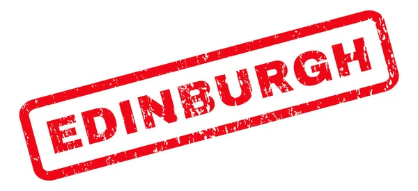 Edinburgh gumibélyegző — Stock Vector