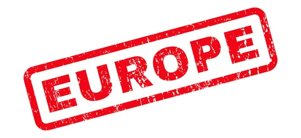 Selo de borracha da Europa — Vetor de Stock