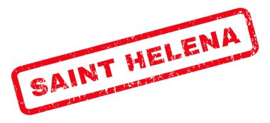 Saint Helena kauçuk Stamp