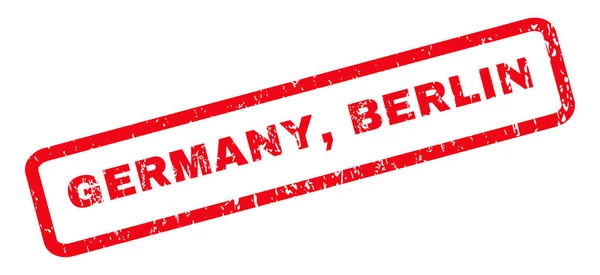 Deutschland berlin rubber stamp — Stockvektor