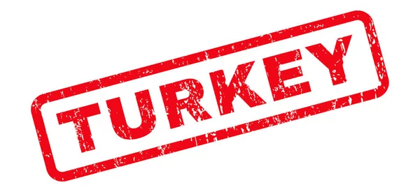 Sello de goma Turquía — Vector de stock