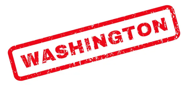 Вашингтонская резиновая марка — стоковый вектор