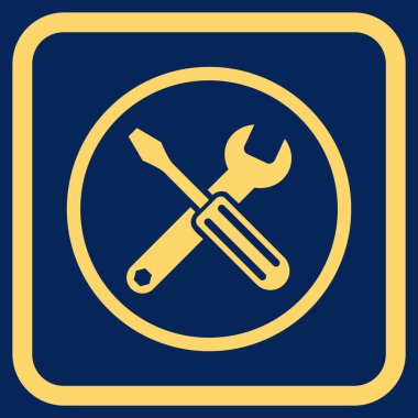 Seçenekleri vektör simgesi bir çerçeve içinde