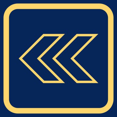 Shift Sol vektör simgesi bir çerçeve içinde