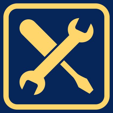 Vektör simgesi bir çerçeve içinde ayarlama