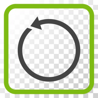 Bir çerçeve içinde CCW vektör simge döndürmek