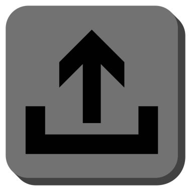 Yuvarlatılmış Kare vektör simge yüklemek