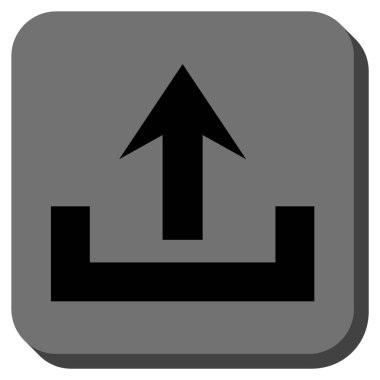 Yuvarlatılmış Kare vektör simge yüklemek