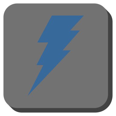 Yuvarlatılmış Kare vektör simge yürütmek