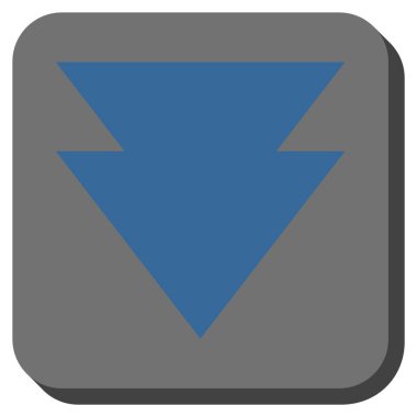 Yuvarlatılmış Kare vektör simgesi taşı