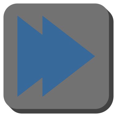 Kare vektör simgesi sağ yuvarlak taşı