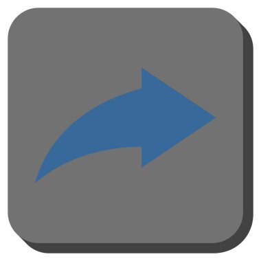 Yuvarlatılmış Kare vektör simge Yinele