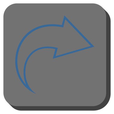 Yuvarlatılmış Kare vektör simge Yinele