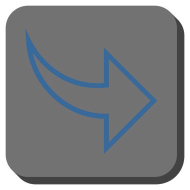 Yuvarlatılmış Kare vektör simge Yinele