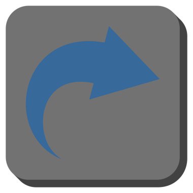 Yuvarlatılmış Kare vektör simge Yinele