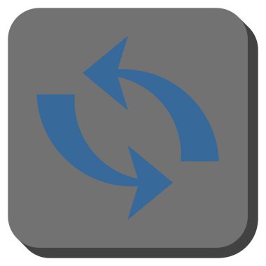 Yuvarlatılmış Kare vektör simge Yenile