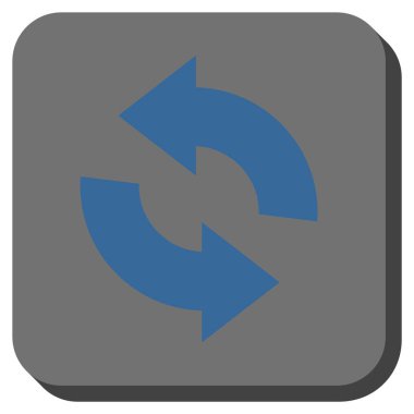 Yuvarlatılmış Kare vektör simge Yenile