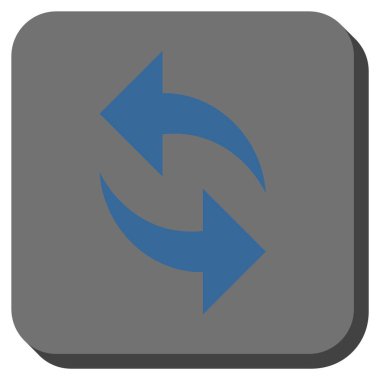 Yuvarlatılmış Kare vektör simge Yenile