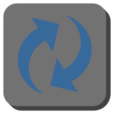 Yuvarlatılmış Kare vektör simge Yenile