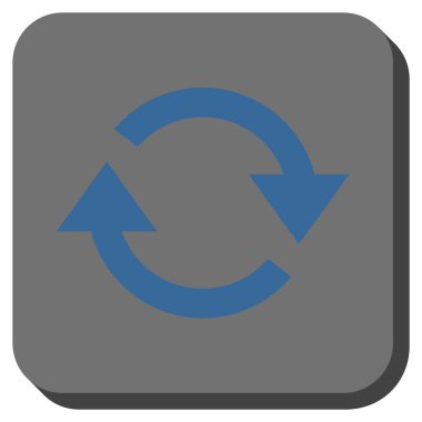 Yuvarlatılmış Kare vektör simge Yenile