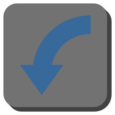 Yuvarlatılmış Kare vektör simgesi Döndür