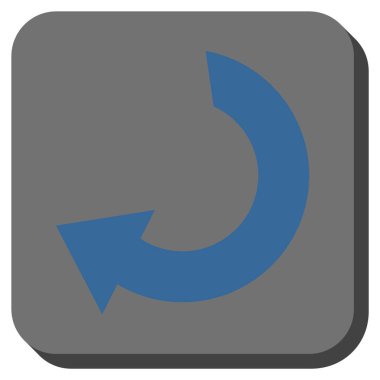 Yuvarlatılmış Kare vektör simge döndürmek