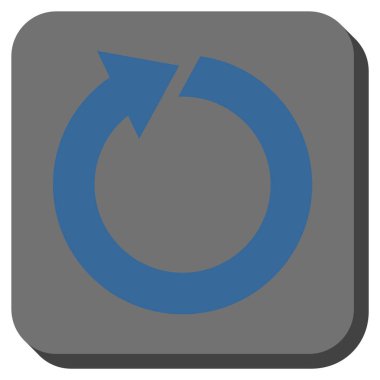 Yuvarlatılmış Kare vektör simge döndürmek