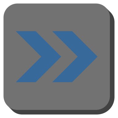 Şu yuvarlak üst karakter kare vektör simgesi