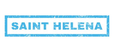 Saint Helena kauçuk Stamp