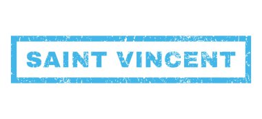 Saint Vincent kauçuk Stamp