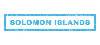 Lastik damgası Solomon Adaları