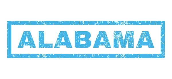 Alabama sello de goma — Vector de stock