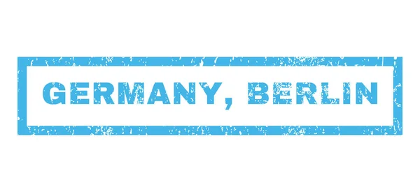 Alemanha Berlin Rubber Stamp — Vetor de Stock