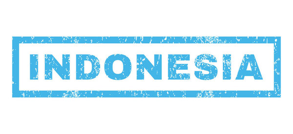 Резиновая марка Индонезии
