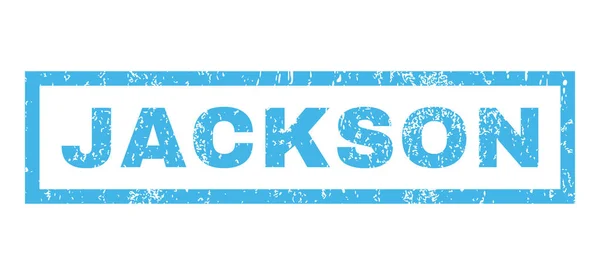 Timbre en caoutchouc Jackson — Image vectorielle