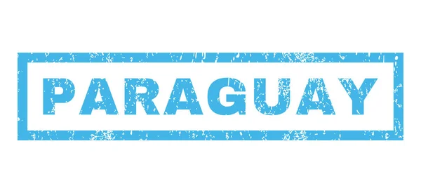 Paraguay sello de goma — Vector de stock
